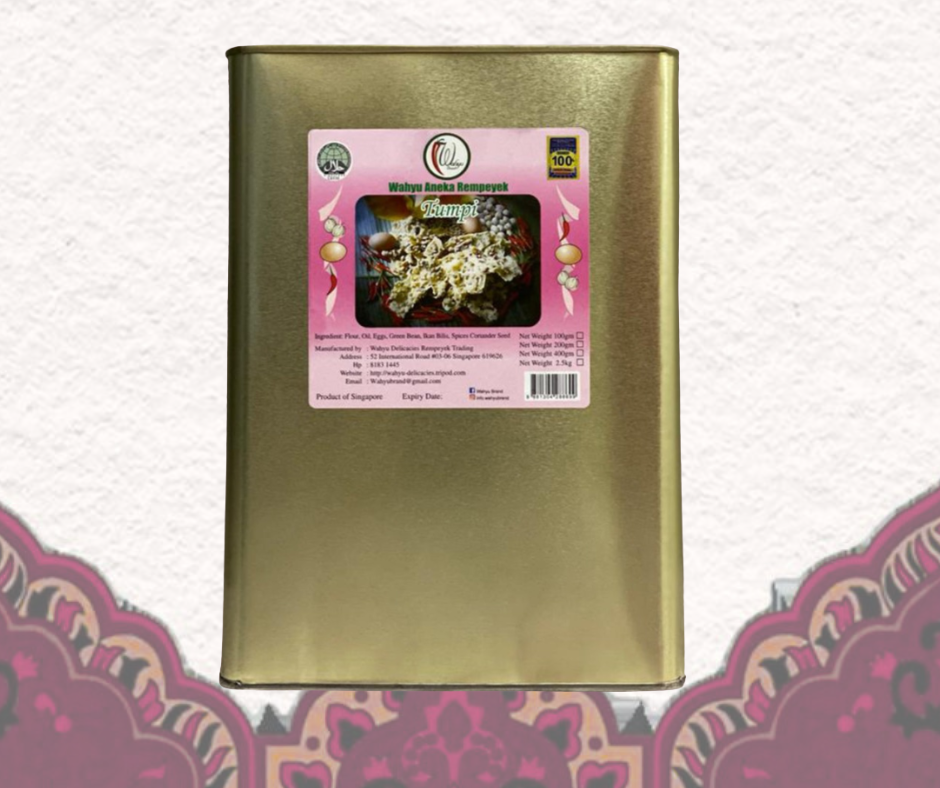 Rempeyek Green Bean (Tumpi) 2.5KG