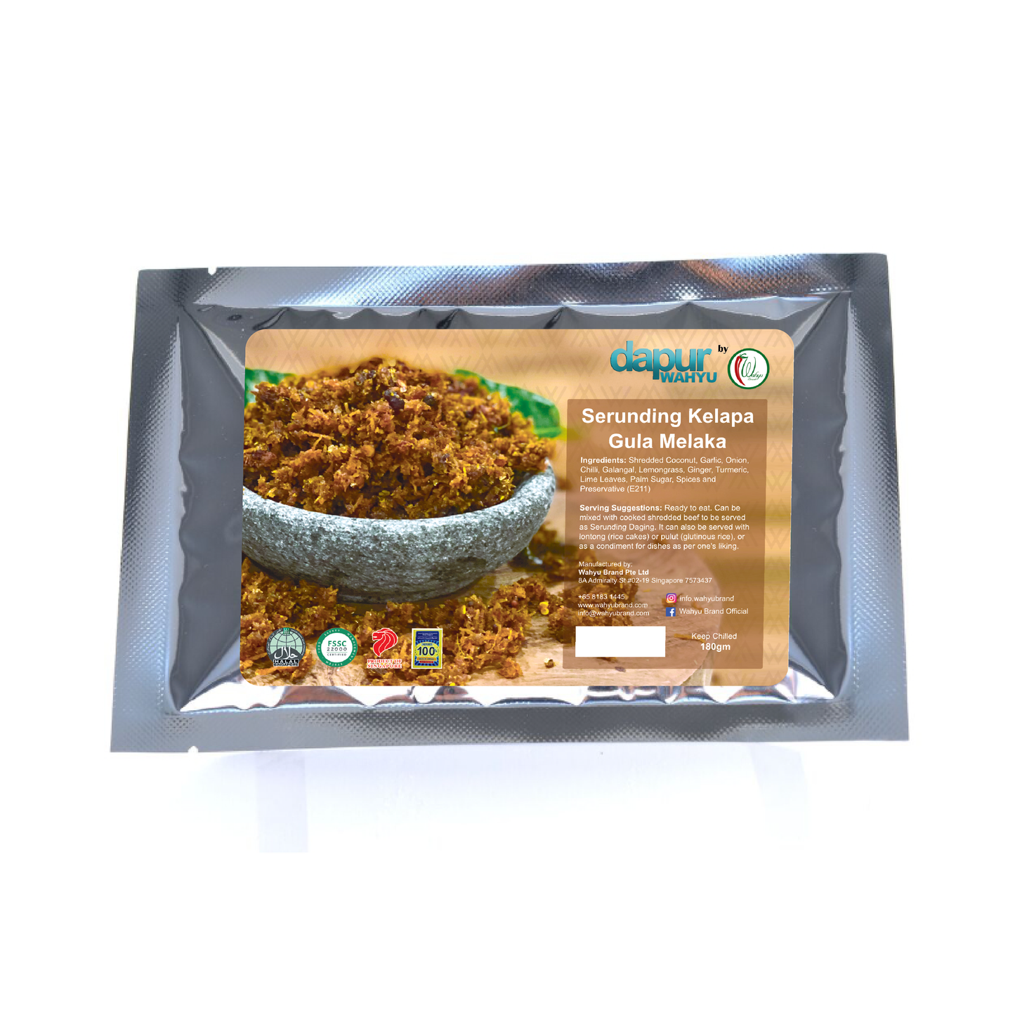 Dapur Wahyu Serunding Kelapa Gula Melaka