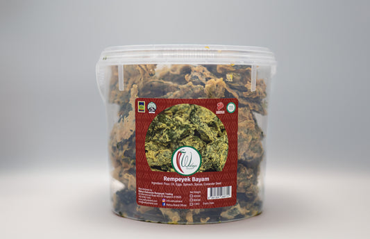 [Pre-order] Rempeyek Bayam 400G (Exclusive)